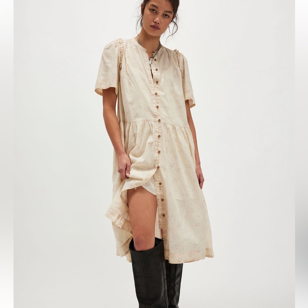 Free People Bella Mae Midi Dress